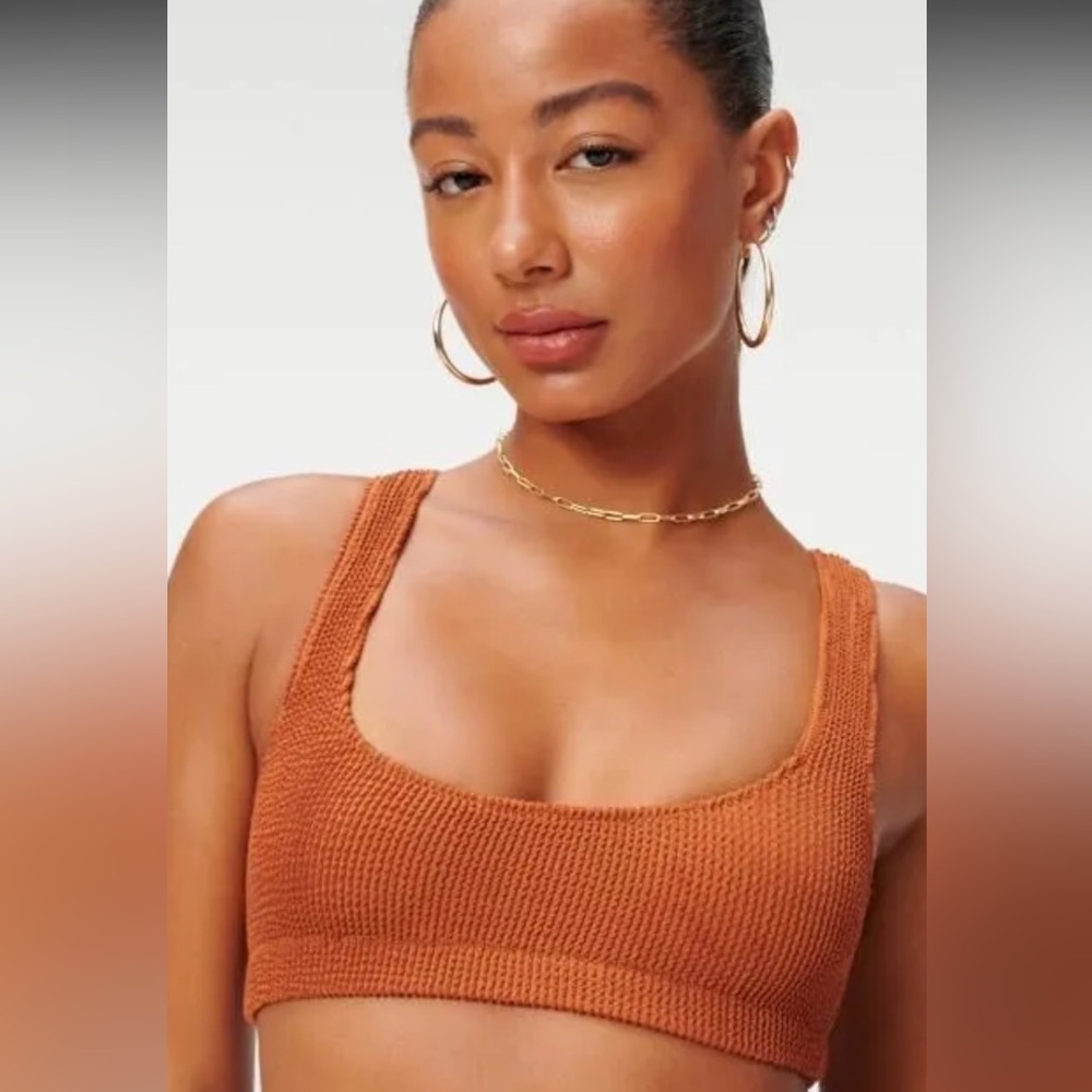 NWT! Good American Women's Brown Bralette